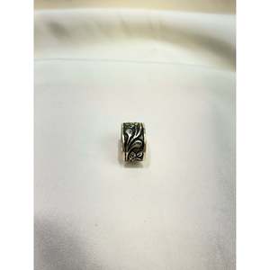 Anillo de Plata 925 con Diseño Floral Noor Chitai, Estilo Bohemio Religioso, Incrustaciones de Acero Inoxidable, para Cristianos, como Regalo - Product Image 3