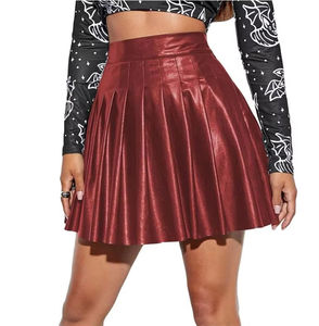 ชุดกระโปรงหนังแท้แฟชั่นใหม่สำหรับผู้หญิงระบายอากาศได้ดีสำหรับฤดูหนาว - Product Image 3