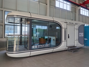 Casa prefabricada de lujo, casa de contenedor de gabinete de estilo moderno de lujo, residencia de cápsula de estilo de hotel de configuración de toda la casa - Product Image 3