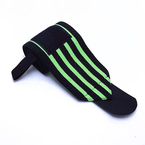 Accesorios populares para gimnasio, logotipo OEM, correas para levantamiento de pesas, muñequeras acolchadas de neopreno para levantamiento de pesas, muñequeras para gimnasio - Product Image 5