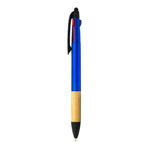 Penna in Bambù Personalizzata con Ricariche Multiple, Gadget Promozionale - Product Image 5