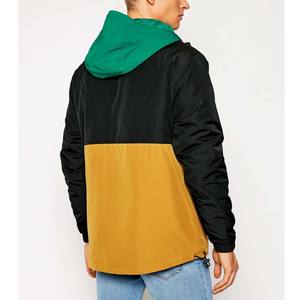 Chaqueta Cortavientos de Nailon al por Mayor OEM, Chaqueta Cortavientos Impermeable y Cortavientos Personalizada, Chaqueta Cortavientos Anorak para Hombre - Product Image 2