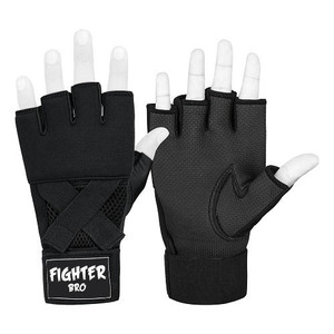 Guantes de Boxeo con Vendas de Neopreno y Protección para los Nudillos para Muay Thai MMA, Guantes de Neopreno con Protección para los Nudillos, Soporte para las Manos, Entrenamiento - Product Image 3