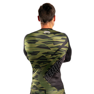 Conjunto de camisa y pantalones cortos de compresión sublimada MMA BJJ No Gi Grappling Fight Wear Jiu Jitsu Kimono de Jiu Jitsu - Product Image 2