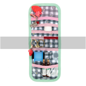 Organizador de bolsillo de margaritas Vichy, organizador de bolsillo de enfermera de colores suaves para abrigo o bata de hospital, bolsa de bolsillo de médico de Raw To Fine - Product Image 5