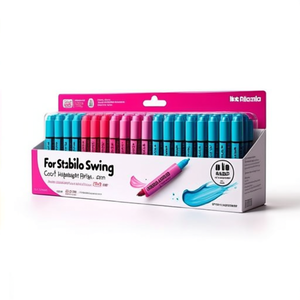 For Stabilo <b>Swing</b> Cool Highlighter Blue 1-4mm Chisel Tip - Product Image 2