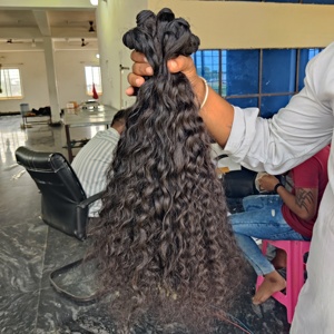 Vietnam Hair Star No Tangle No Shed Dyeable 100% Virgin Light Tone Color Remy Wavy Human Hair From Vietnam Fabrics Bundles - Product Image 4