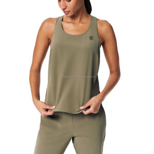 Camisetas sin mangas de mujer de alta calidad hechas a medida en estilo cómodo con precios asequibles Camiseta sin mangas de mujer Premium - Product Image 3