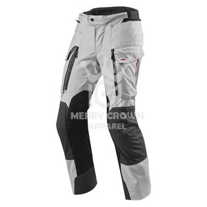 Pantalones de Motociclismo Vintage Ligeros al por Mayor, Rectos, de Lona y Cuero, Ecológicos, Impermeables y Transpirables para Verano - Product Image 4