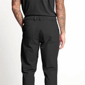 Pantalones de golf elásticos de rendimiento para hombres: de secado rápido y ligeros, perfectos para un juego cómodo y flexible en el campo de golf - Product Image 2