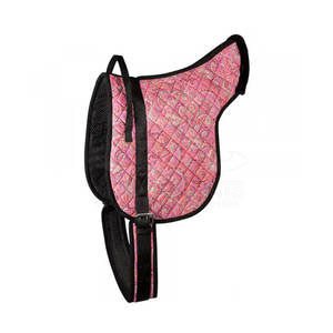 Tapis de selle en tissu polyester coussin de selle confortable à paillettes pour cheval prix raisonnables tapis de selle pour cheval - Product Image 1