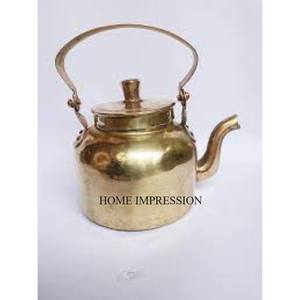 Prime Quality Most Fancy Unique Designer Brass Made Tea Pot and <b>Kettle</b> Hotel and Restaurants Kitchenware Dinnerware Supplies - Product Image 1