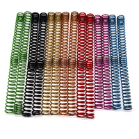 Coloré Assortiment Métallique Jouet Spirale Ressorts Flexibles Élastique Multicolore Ressorts Hélicoïdaux Enfants Jouer Jouets DIY Artisanat Assortiments