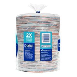 Dixie Platos De Papel Desechables, Multicolor, 8,5 Pulgadas, 200 Unidades - Product Image 5
