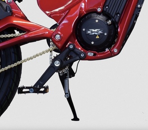 Vélo électrique robuste Talaria X3 XXX à double moteur, batterie cachée 48V 16.7Ah, vitesse unique, 6000W, autonomie 150km, pour adultes, idéal pour la montée en pente - Product Image 2