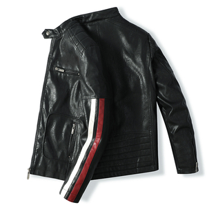 Chaqueta de Cuero para Hombre, Estilo Personalizado, Última Moda, Nueva Llegada, Chaqueta de Cuero al por Mayor, Chaqueta de Cuero para Hombre Más Vendida, Nueva Chaqueta de Cuero - Product Image 4