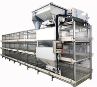 Équipement de ferme avicole de Type H Poulailler, cage à poulets pour bébés poussins cage d'élevage de poules pour poussin