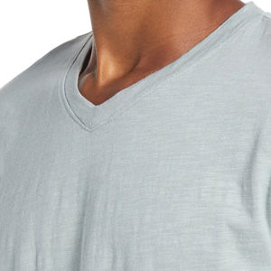 100% coton T-shirts surdimensionnés OEM sur mesure Top qualité pur coton col rond Logo personnalisé impression T-shirt pour hommes - Product Image 4