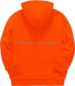 Sweat-shirt à capuche unisexe de haute qualité, lourd, épais, à capuche, personnalisable avec logo, sweat-shirt uni pour hommes - Product Image 2