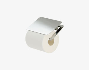 Porte-papier hygiénique poli brillant couleur argent de luxe finition de Surface en acier inoxydable pour hôtel salle de bain salle de bain en gros - Product Image 2