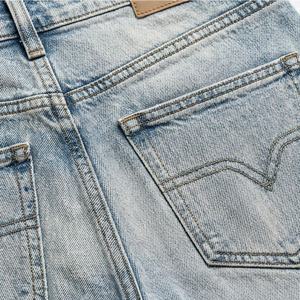 Jeans Cargo Rectos de Mezclilla para Mujer, Transpirables, a la Moda, con Color Personalizado en 3D, Estilo Urbano - Product Image 5