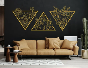 ศิลปะตกแต่งผนังเหล็กที่ทันสมัยด้วยการออกแบบดอกไม้และศิลปะโลหะสำเร็จรูปสำหรับการปรับปรุงบ้านอย่างมีสไตล์ในราคาขายส่ง - Product Image 6