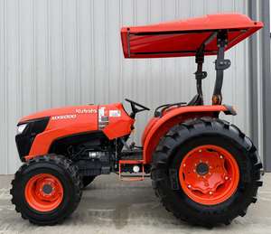 Livraison gratuite Kubota MX6000 tracteur agricole avec chargeur à fixation rapide et godet 777hrs 4WD 62HP moteur Diesel 540 PTO 3 points d'attelage - Product Image 3