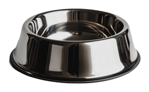 Stainless Steel Double Pet Bowl Set Dog Cat Food and Water Feeding Dish with <b>Silicone</b> <b>Mat</b> - Product Image 2