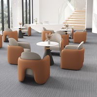Canapé simple moderne Chaise de loisir Hôtel Réception pour réunions de bureau Négociations de vente Salon de beauté Réception
