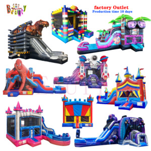 Thương mại Nhà bị trả lại trượt nước trẻ em <span class=keywords><strong>Inflatable</strong></span> lâu đài <span class=keywords><strong>bouncy</strong></span> nhảy Trắng PVC <span class=keywords><strong>mini</strong></span> combo ngoài trời bên nhà bị trả lại - Product Image 1