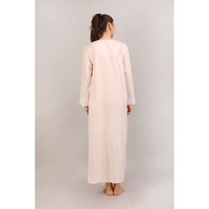 Conjunto de traje de noche y vestido de noche de algodón de lujo para mujer, ropa de dormir suave transpirable, camisones para una noche cómoda - Product Image 6