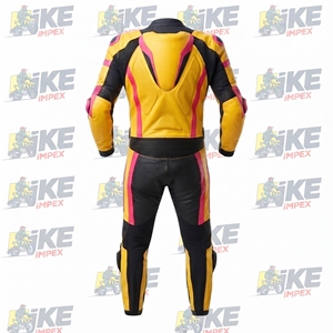 Custom Leather Racing Suit Full Zip <b>Motorcycle</b> <b>Jacket</b> and Pants Combined Motocross Racing Wear - Product Image 3