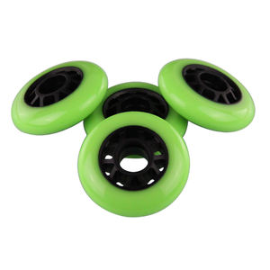 Ruedas de Longboard PU Pro de 76mm x 20mm, ruedas de patín de descenso todo terreno de alto rebote, dureza ajustable 74A-85A, logotipo personalizado OEM/ODM - Product Image 5