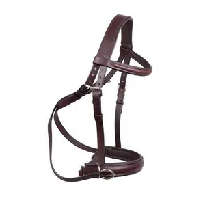 OEM Wholesale Leather Horse Riding Bridle Made in Pakistan Equestrian Horse Riding Bridle For Horses