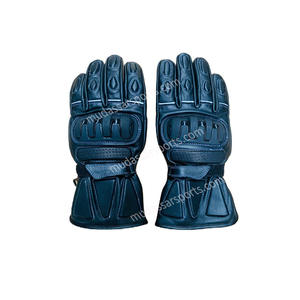 Gants de moto imperméables d'hiver unisexes de qualité supérieure avec poignées Gants d'équitation en cuir personnalisés pour un usage quotidien - Product Image 4