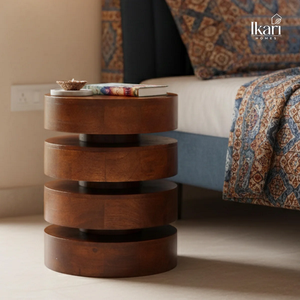 Mesa Auxiliar Multiusos Moderna de Madera, Mesa de Acento Compacta para Sala de Estar, Dormitorio, Oficina en Casa, Muebles - Product Image 1