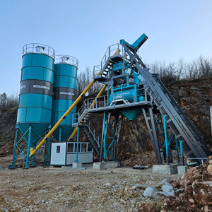 120 M3/h entièrement automatique Compact prêt à l'emploi bétonnière noyau moteur boîte de vitesses haute efficacité malaxeur pompe moteur - Product Image 1