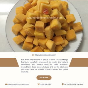 Dés de mangue congelés IQF Premium pour smoothies et desserts - Product Image 3