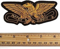 Vente en gros à bas prix Bullion Wire Top Tendance Broderie à la main Maçonnique Regalia Badges Patches Personnalisé Blazer Badge à vendre