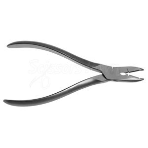 Alicates para doblar alambre Alicates quirúrgicos ortopédicos de acero inoxidable de 6 pulgadas con mordazas con muescas para 0,9mm - Product Image 3