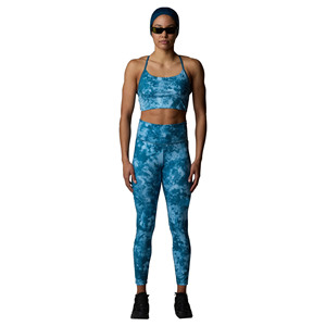 Leggings de yoga en spandex/polyester respirant antibactérien à coutures épaisses pour femmes sérigraphié sur soie Logo personnalisé - Product Image 1