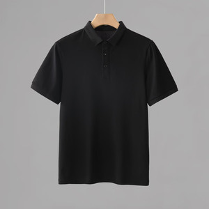 T-shirt polo de sport pour homme à manches courtes, personnalisé OEM, nouveau, été, col à revers, respirant, décontracté, fitness - Product Image 5