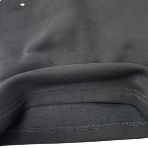 Pantalones Deportivos Negros de Cintura Alta Personalizados, Estilo Urbano, Holgados, Rectos, Anchos, Desgastados, Lavados al Ácido, para Hombre - Product Image 6