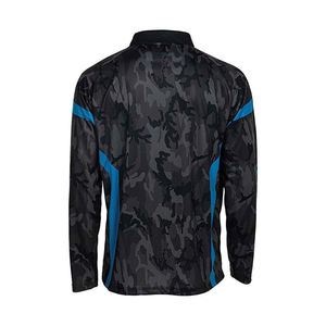 Polo de haute qualité 100% polyester pour la pêche sportive, manches longues, respirant, design personnalisé par sublimation, directement de l'usine - Product Image 6