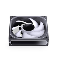 Ventilateur de boîtier RGB Jonsbo ZB-120 NOIR&BLANC 120mm, refroidissement d'ordinateur haut de gamme, nouveau stock, gaming, aluminium, cuivre, 12V, 65.26CFM