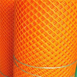 Red de plástico extrusora, naranja, con malla de diamante - Product Image 1