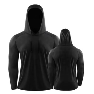 Sudadera con Capucha Deportiva de Pesca con Cremallera para Hombre, Personalizada, Manga Larga, 100% Poliéster, Transpirable, Impermeable, Cortavientos, UPF 50, Talla Grande - Product Image 4
