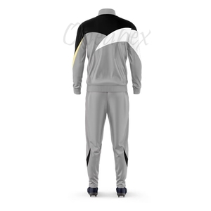Chándal informal de alta calidad para hombre, chándal deportivo ligero a prueba de viento, cálido, de manga larga, con cremallera, para hombre, traje de 2 piezas - Product Image 2