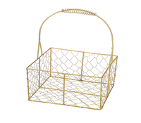 Panier suspendu en fil de fer artisanat enduit de poudre et panier de fruits forme ronde ustensiles de cuisine fabricant en gros exportateur