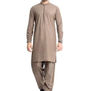 Trajes Shalwar Kameez para hombre de alta calidad personalizables 100% algodón OEM diseño indio pakistaní de alta calidad - Product Image 1